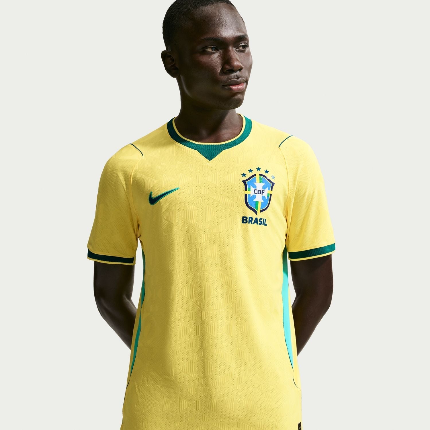 Camisola Home Authentic do Brasil 2026 - Homem