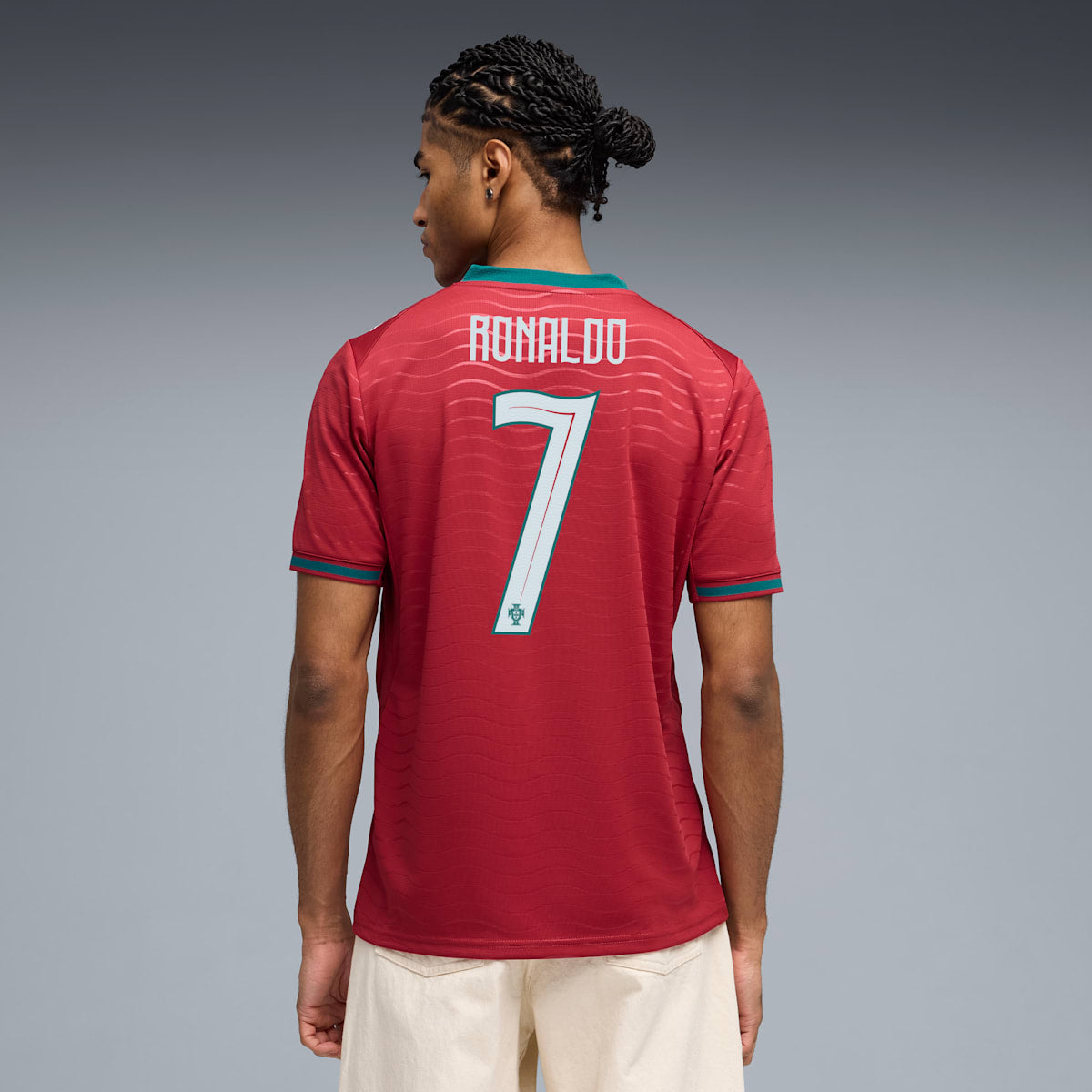 Camisola de jogo em casa da seleção de Portugal 2026 Ronaldo
