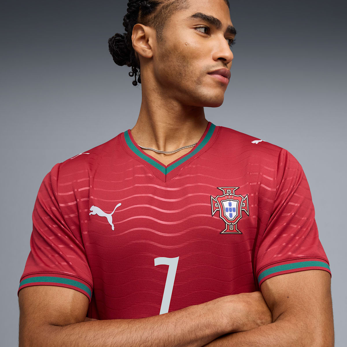 Camisola de jogo em casa da seleção de Portugal 2026 Ronaldo