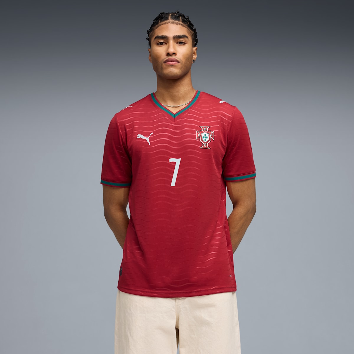 Camisola de jogo em casa da seleção de Portugal 2026 Ronaldo
