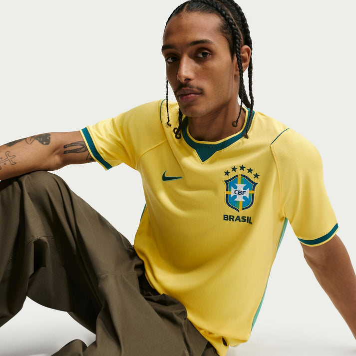 Camisola Principal do Brasil 2026 - Homem